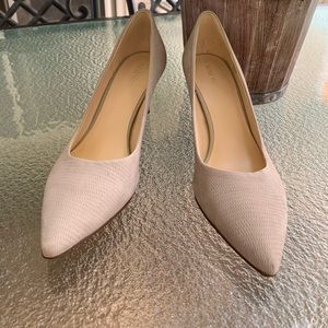 NINE WEST Grey Heels SIZE 9M